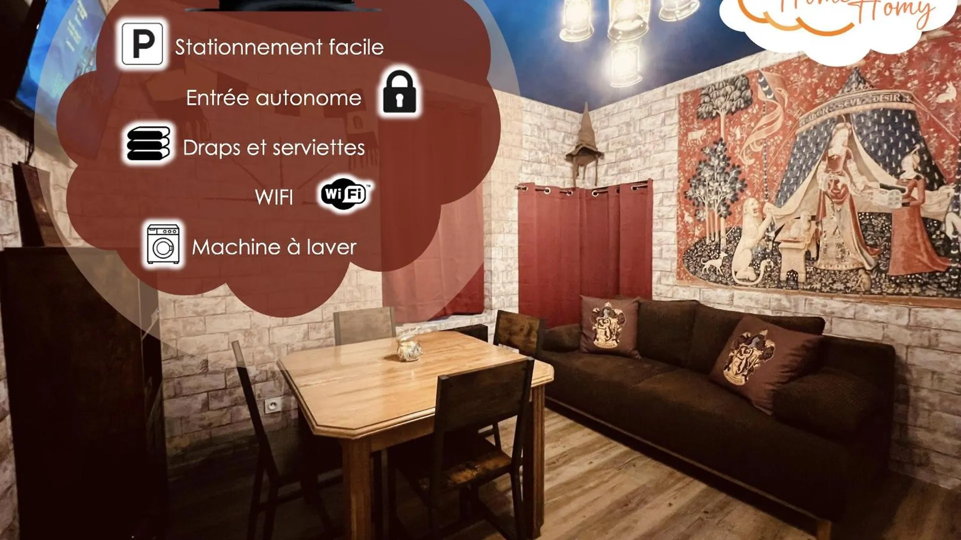 Appartement Le Logis Des Sorciers - Home Homy Montluçon